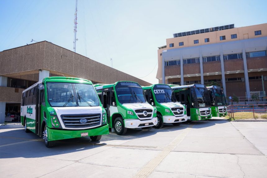 IMOS refuerza transporte público en Mexicali con nuevas unidades para rutas CETYS y Valle Dorado