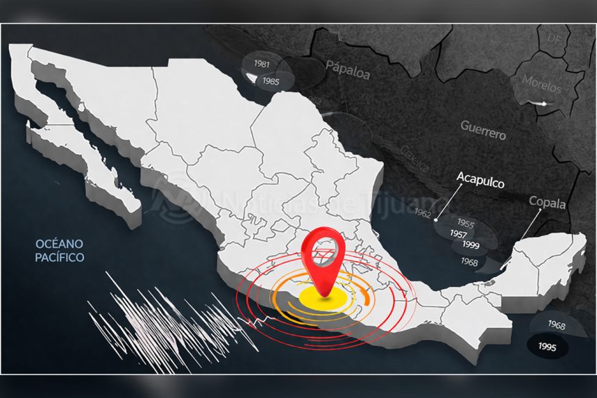 Dos sismos sacuden Oaxaca y Guerrero; el susto madrugó a miles