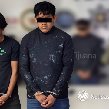 Disparos e incendio de vehículo terminan con dos detenidos en Tecate