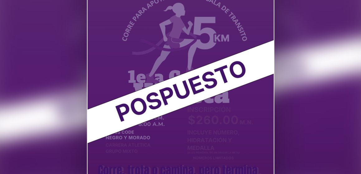 Reprograman carrera conmemorativa del 8M en Tecate