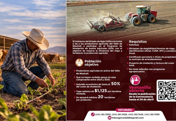 Invitan a productores del campo a registrarse en programas de apoyo para 2026