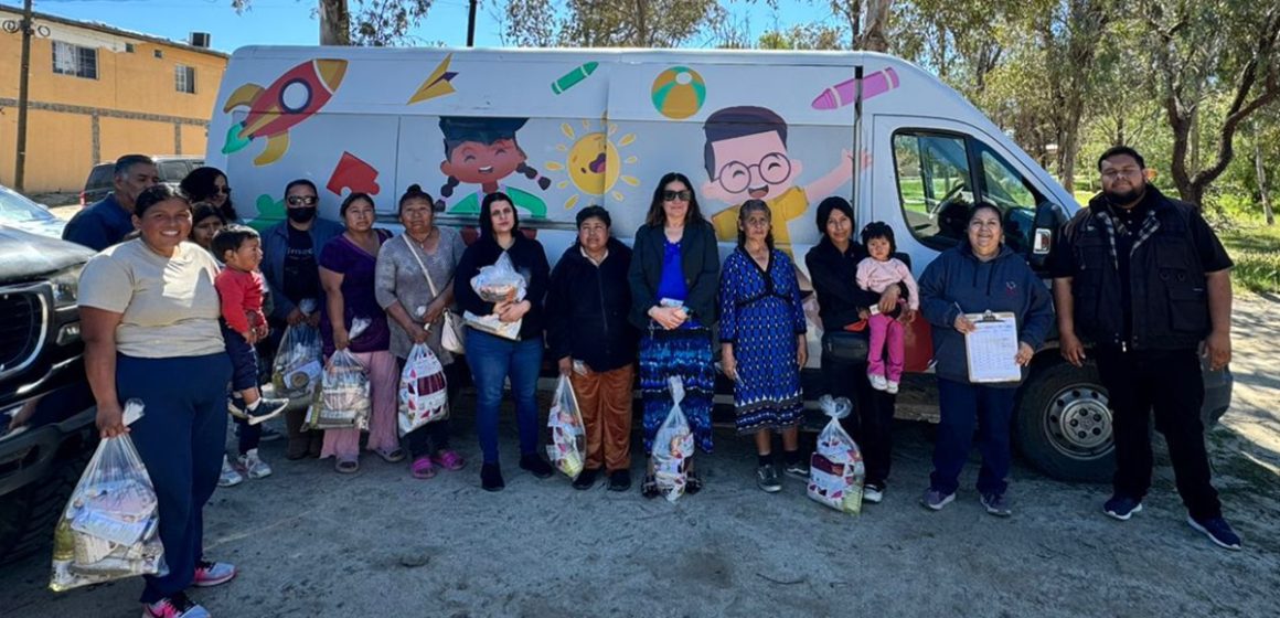 DIF Tecate reafirma su compromiso con las familias del Rincón Tecate y el Ejido Chula Vista