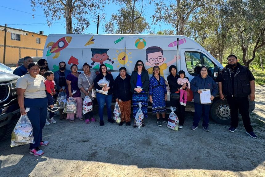 DIF Tecate reafirma su compromiso con las familias del Rincón Tecate y el Ejido Chula Vista
