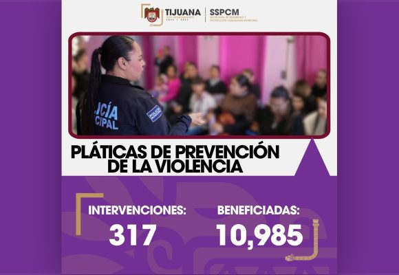 Más de 10 mil personas reciben orientación para prevenir la violencia contra las mujeres en Tijuana