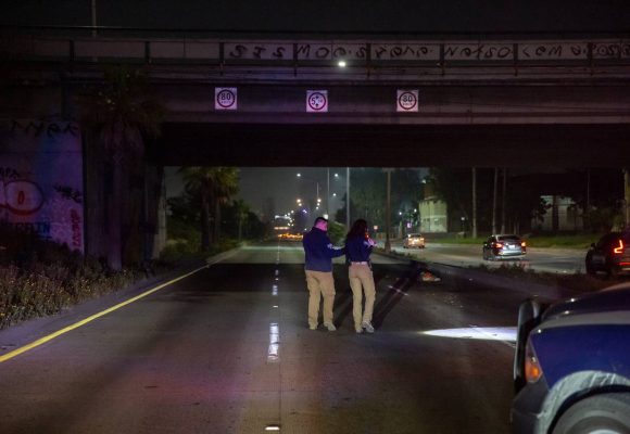 Persona en situación de calle muere atropellada en la Vía Rápida