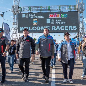 Participa Ismael Burgueño en arranque de la “SCORE San Felipe 250”