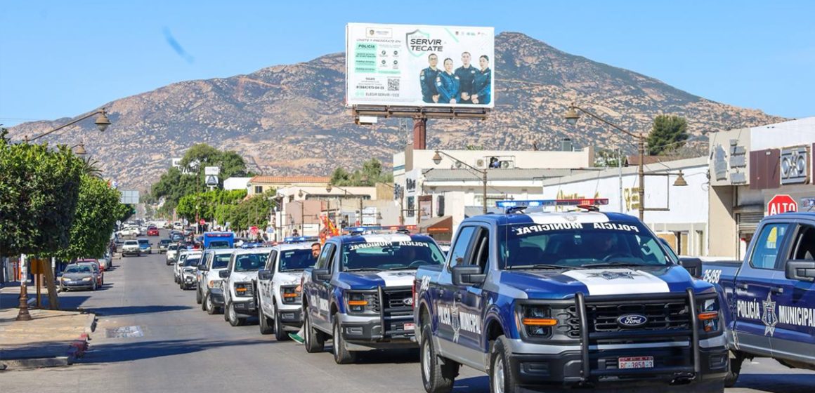 Tecate arranca operativo “Semana Santa Segura” con despliegue de seguridad