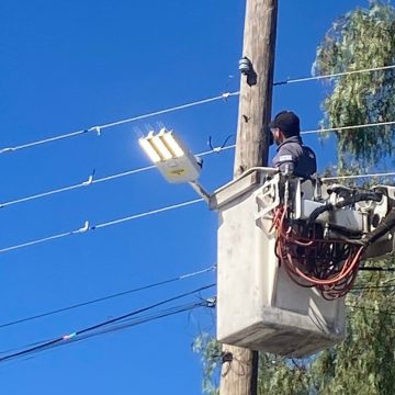 Iluminación de calles fortalece la seguridad y tranquilidad de las familias en Mi Ranchito