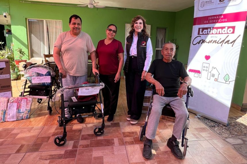 zxvcxv DIF Baja California lleva apoyos hasta hogares de familias vulnerables en el Valle de Mexicali