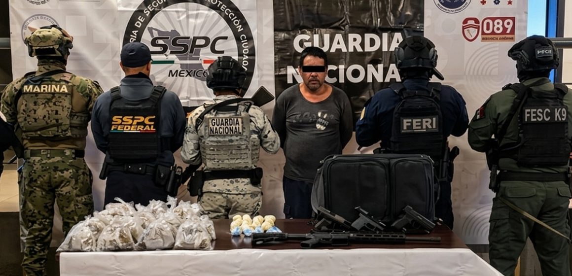 Sacan armas y drogas de las calles; hay un detenido