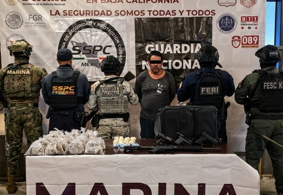 Sacan armas y drogas de las calles; hay un detenido