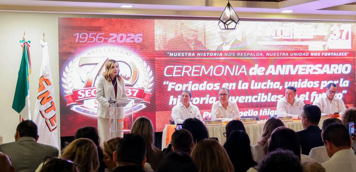 Unidad con docentes fortalece educación en BC