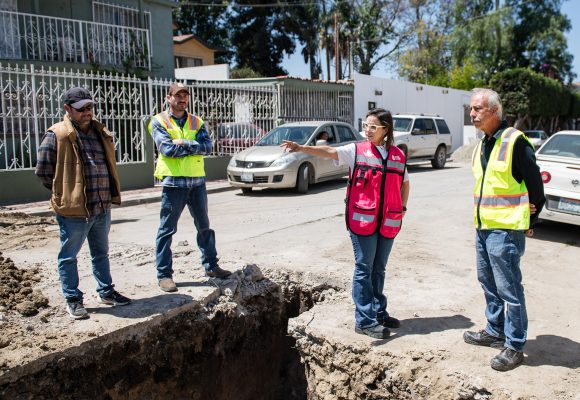 Reemplazan drenaje obsoleto en fortín de las flores