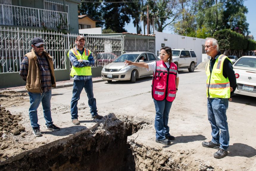 Reemplazan drenaje obsoleto en fortín de las flores