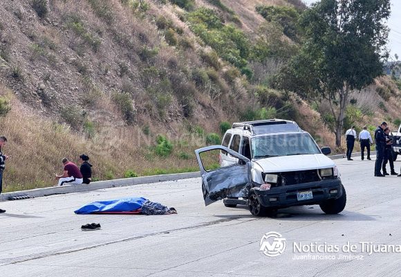 Muere mujer de la tercera edad tras choque en el Rosas Magallón