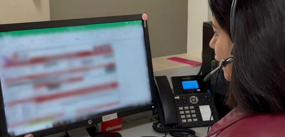 Línea 075 supera mil 800 atenciones en 2026