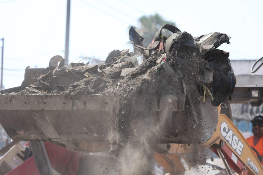 Fortalecen limpieza y mejoras urbanas en Zona Este de Tijuana