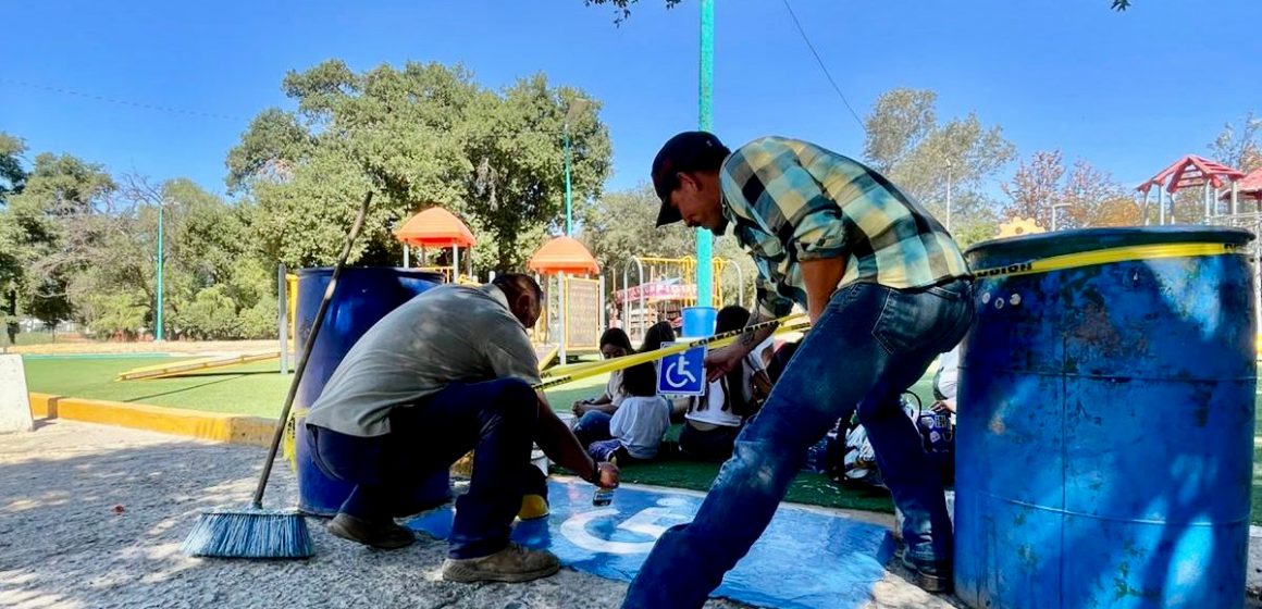Parques de Tecate mejoran accesibilidad con nuevas rampas y adecuaciones