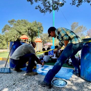 Parques de Tecate mejoran accesibilidad con nuevas rampas y adecuaciones