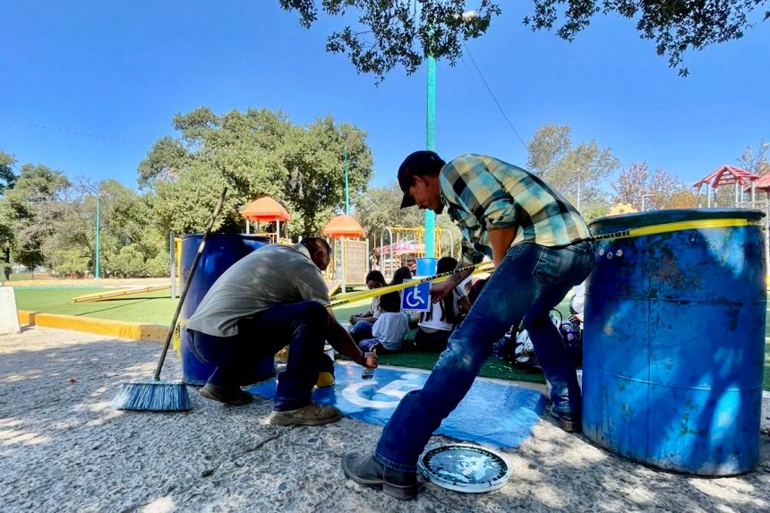 Parques de Tecate mejoran accesibilidad con nuevas rampas y adecuaciones
