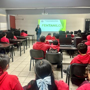 Refuerza Gobierno de Tecate prevención contra el fentanilo en escuelas rurales