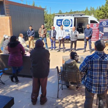 Fiscalía lleva servicios y atención ciudadana a Valle del Pedregal en Tecate