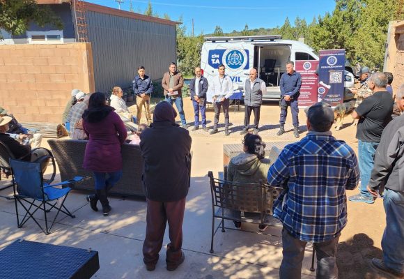 Fiscalía lleva servicios y atención ciudadana a Valle del Pedregal en Tecate