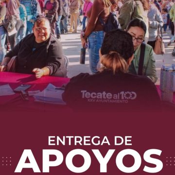 Gobierno de Tecate realizará jornada de apoyos para familias y espacios comunitarios