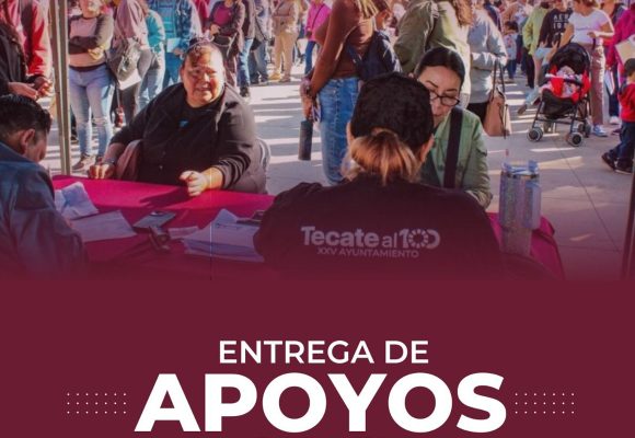 Gobierno de Tecate realizará jornada de apoyos para familias y espacios comunitarios