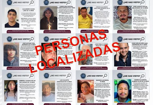Localiza FGE a 12 personas reportadas como desaparecidas