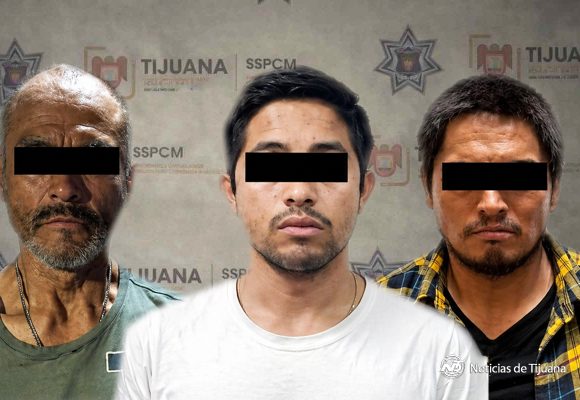 Tres detenidos por faltas administrativas eran buscados por narcomenudeo