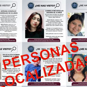 Localizan a nueve personas desaparecidas en Tijuana