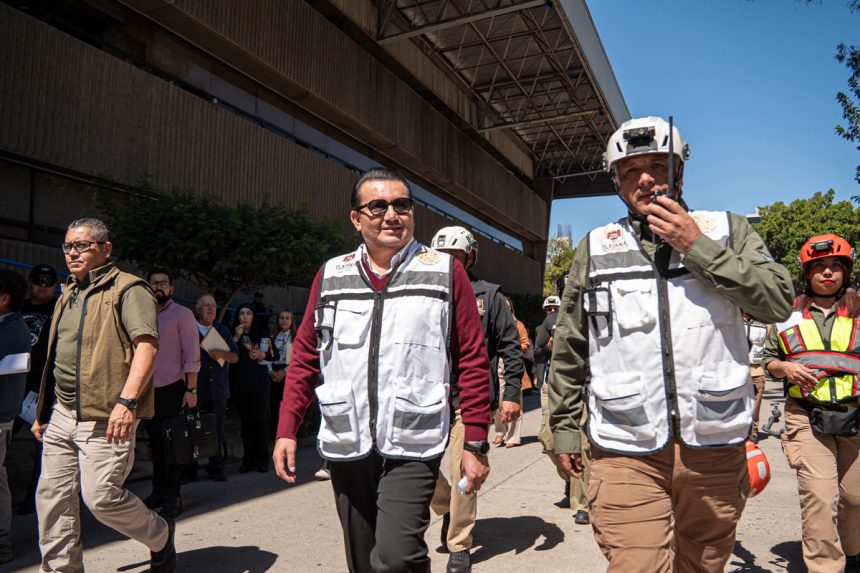 Participa Ayuntamiento en Macro Simulacro