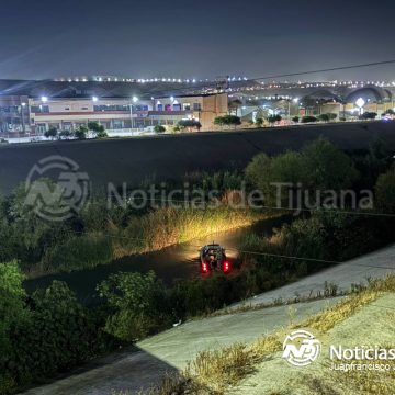 Localizan dos cadáveres en descomposición en la canalización del Río Tijuana