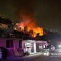 Incendio en cerro consume vivienda en Buenavista