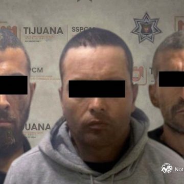 Detienen a tres sujetos con órdenes de aprehensión activas