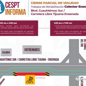 Rehabilitarán colector en bulevar Cuauhtémoc Sur