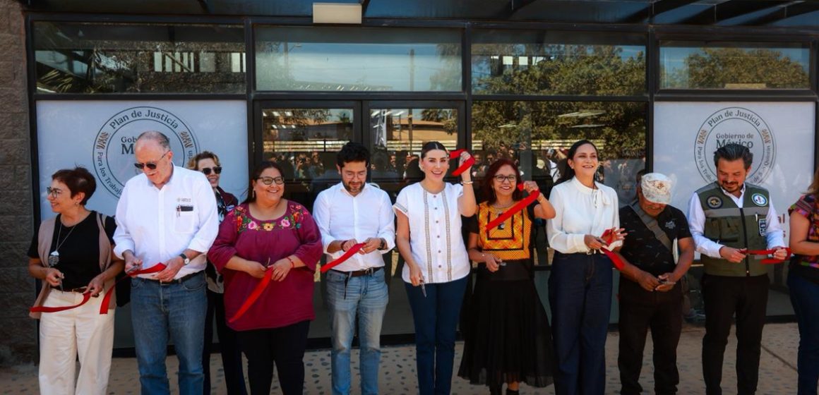 Inauguran centro integral para jornaleros en San Quintín