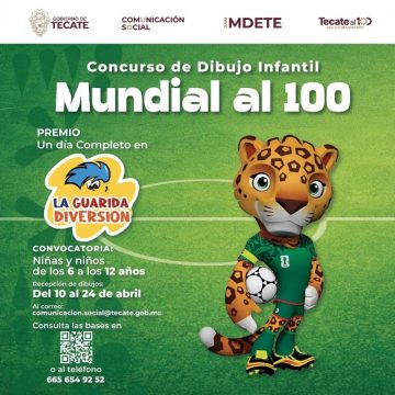“Mundial al 100”, concurso de dibujo que convoca ayuntamiento de Tecate