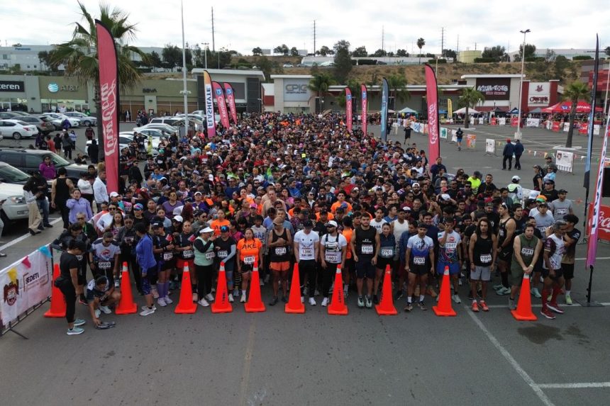 Más de 4 mil corredores toman Sánchez Taboada en el Serial Atlético Delegacional 2026