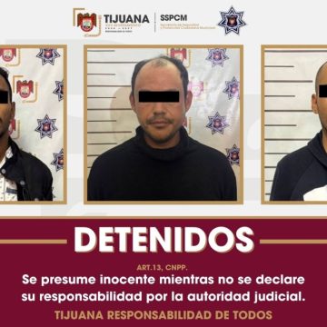Detienen a tres hombres tras riña; los vinculan a droga y posible homicidio