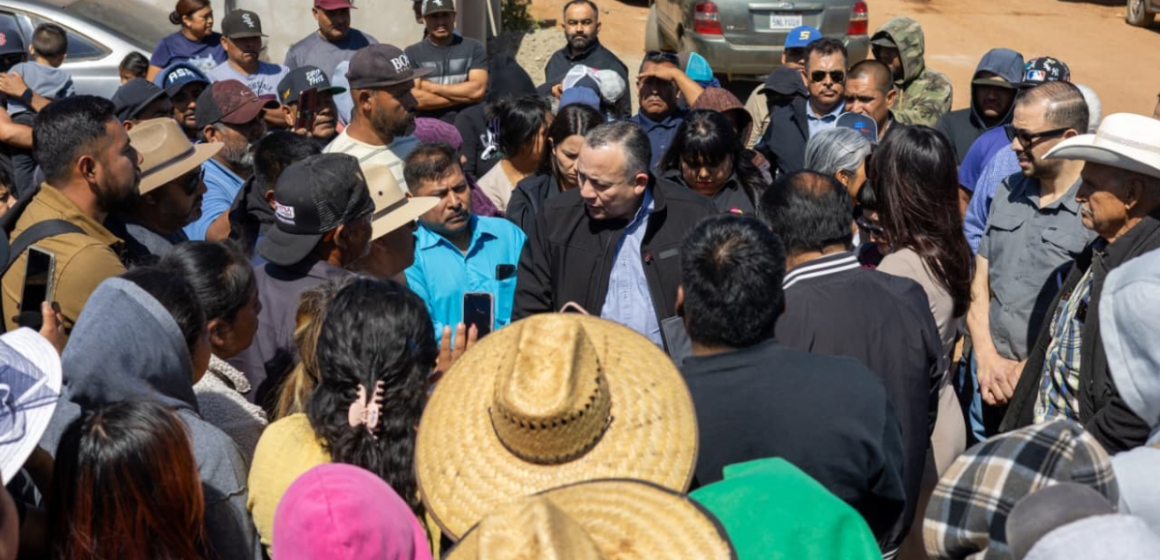 Electrificación y regulación en San Quintín, anuncia GobEdo