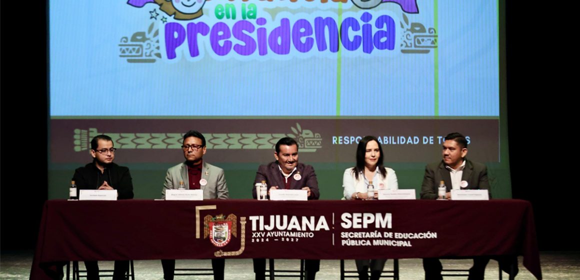 Realiza Gobierno de Tijuana concurso “Infancia en la Presidencia”