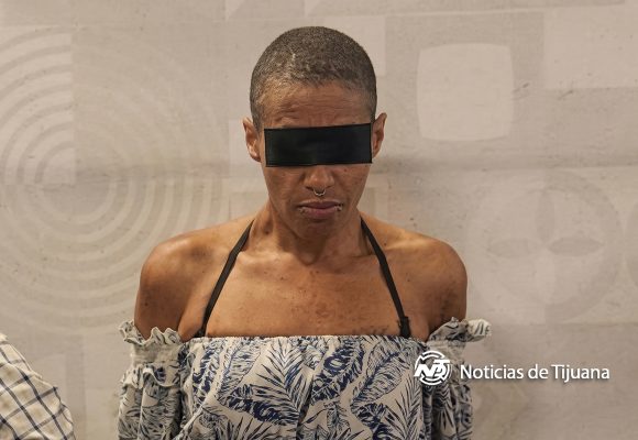 Mujer prófuga de EE.UU. es detenida en Zona Norte de Tijuana
