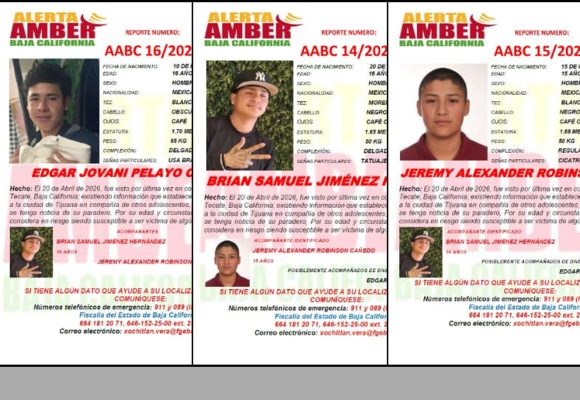 Hallan a dos jóvenes sin vida durante búsqueda de desaparecidos de Tecate