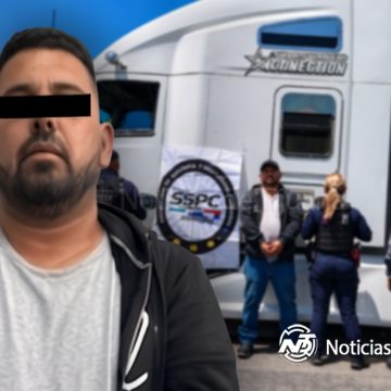 Recuperan tractocamión robado en EU en zona industrial de Tijuana