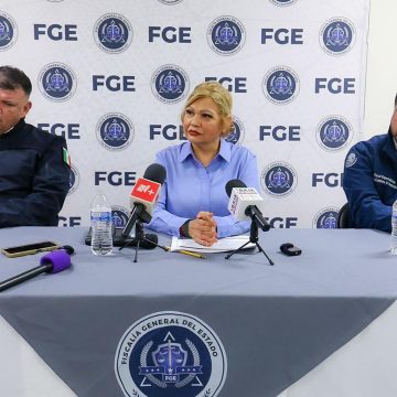 “No nos van a amedrentar, no vamos a bajar la guardia: Fiscal del Estado María Elena Andrade Ramírez