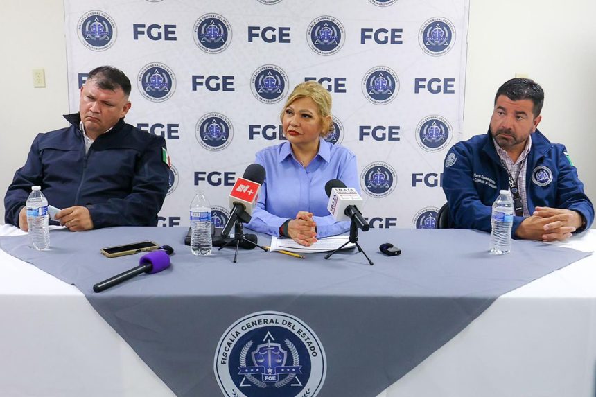 “No nos van a amedrentar, no vamos a bajar la guardia: Fiscal del Estado María Elena Andrade Ramírez