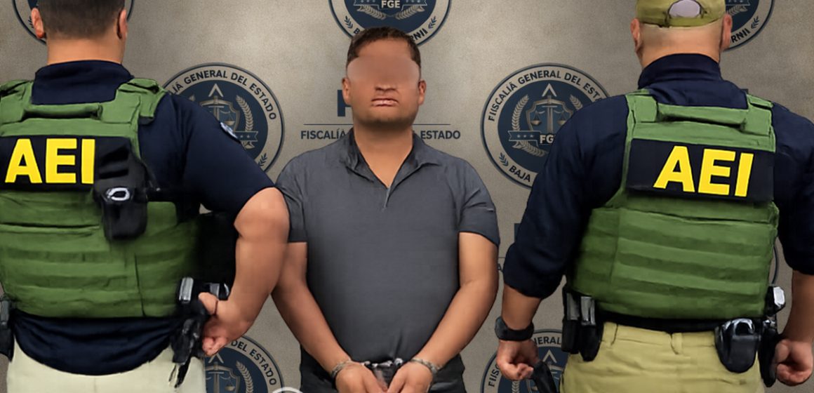 Cae cobrador de cuotas en Ensenada; lo envían a prisión preventiva