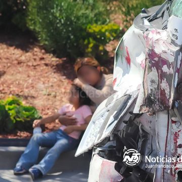 Choque fuerte en Tijuana deja ocho lesionados, entre ellos una menor